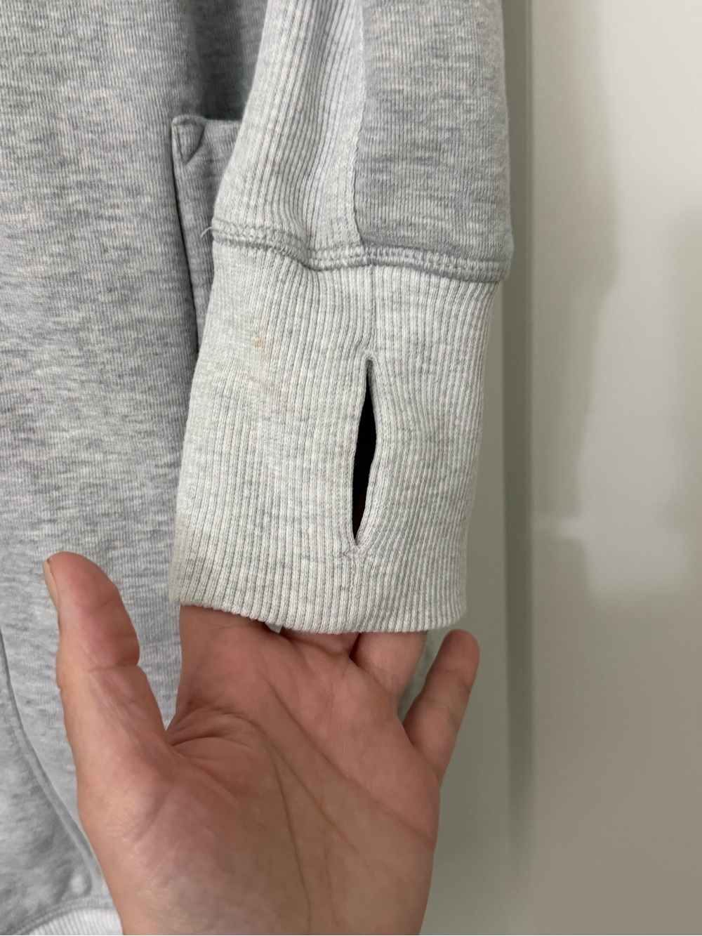 lululemon athletica Gray Hooded Open-Front Cardigan - Picture 3 of 3